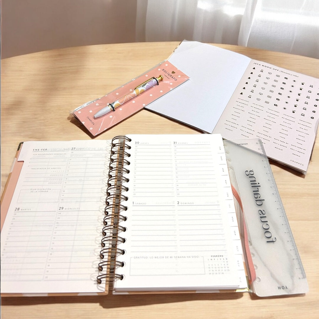 PACK TAZA CON AGENDA